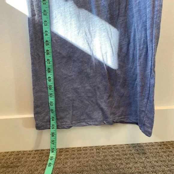 Monrow Cutout Side Heather Jersey Maxi Dress - Picture 13 of 16